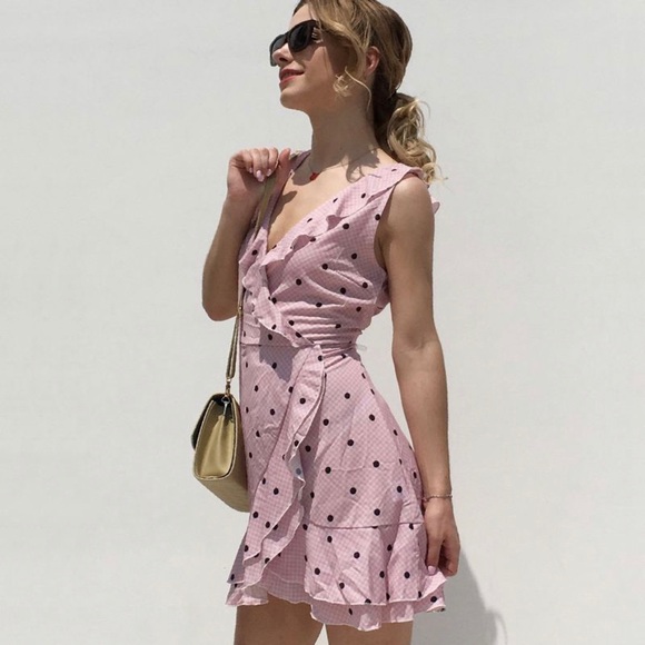 Wrap Around Vintage Dress - Picture 2 of 3